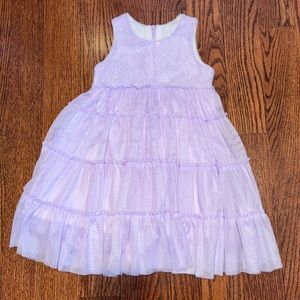 Isobella & Chloe lavender sequin dress - size 4T